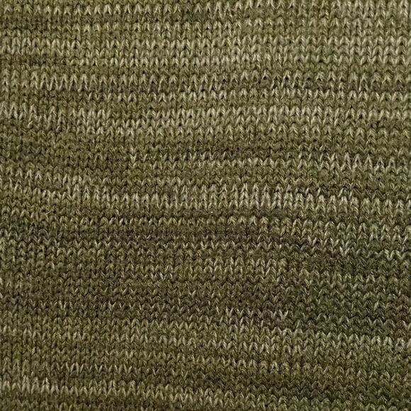 New Directions Short Sleeve Knit Mini Dress Zipper Detail Green Medium - Picture 6 of 8